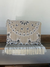 Load image into Gallery viewer, Bandana Fringe Clutch