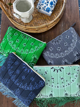 Load image into Gallery viewer, Bandana Fringe Clutch