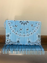 Load image into Gallery viewer, Bandana Fringe Clutch