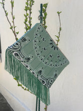 Load image into Gallery viewer, Bandana Fringe Clutch
